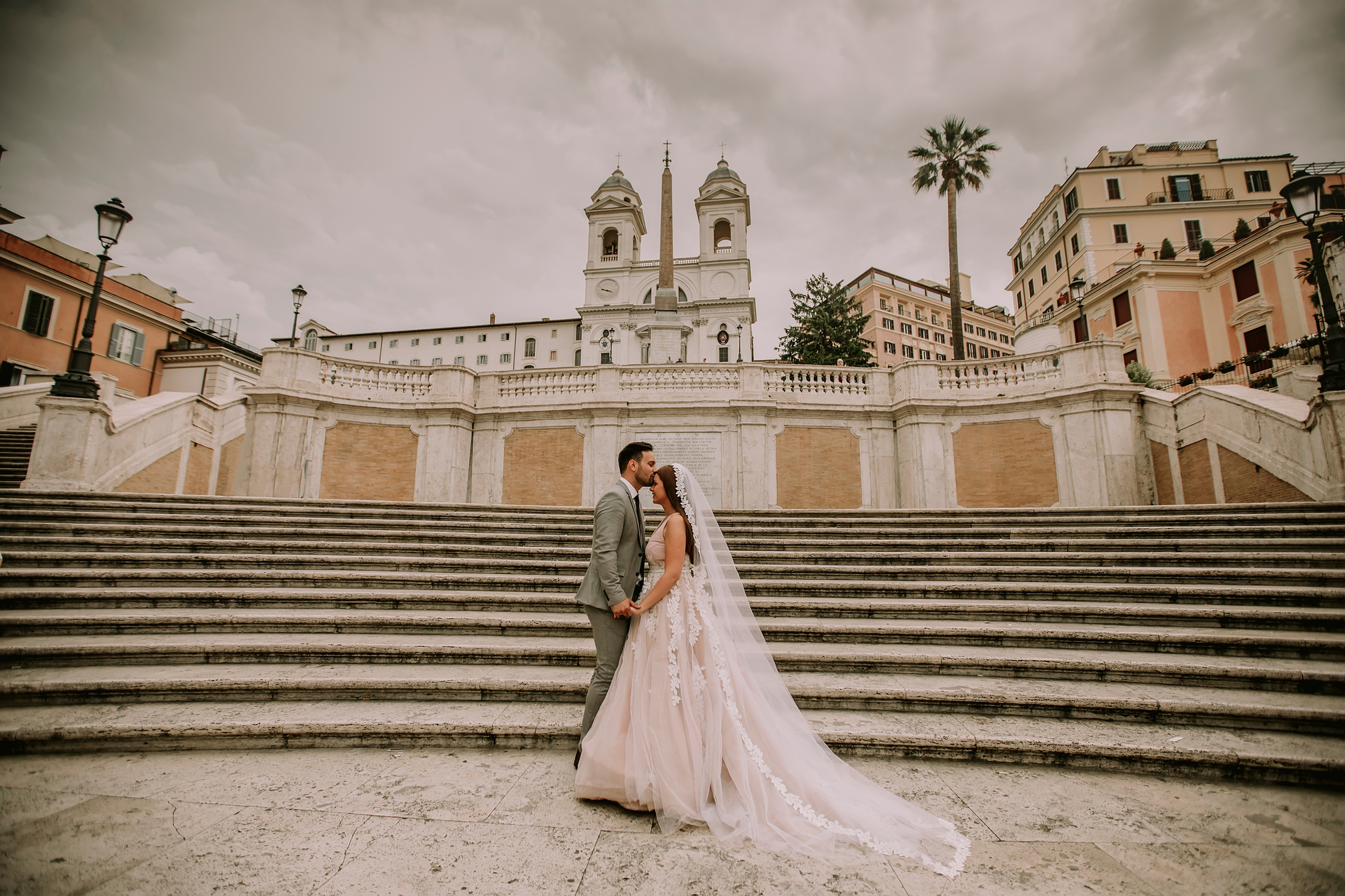 Wedding Couple in Rome